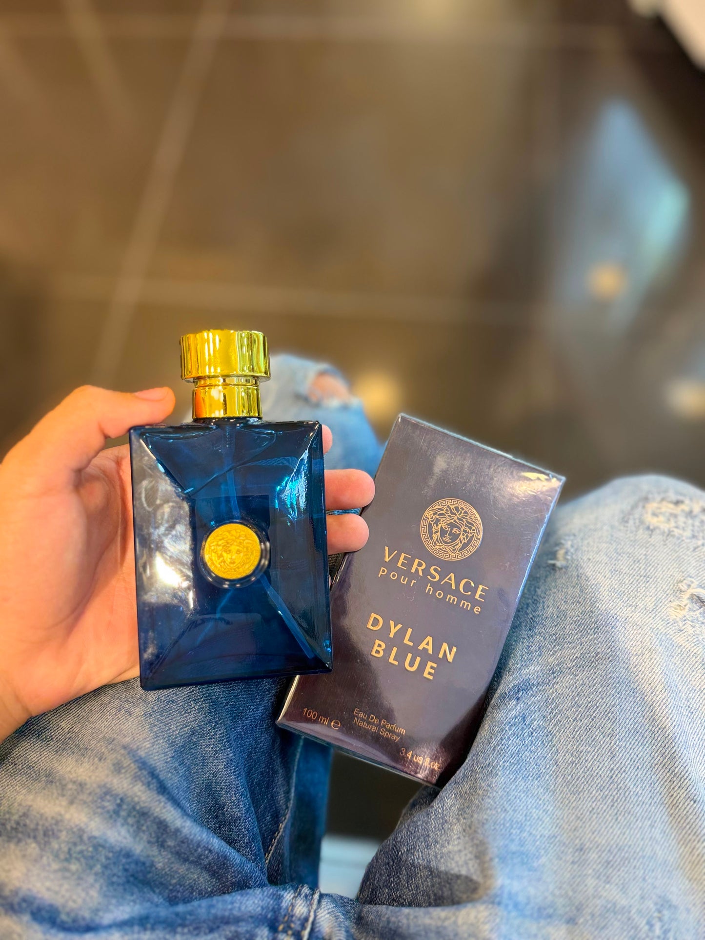 VERSACE DYLAN BLUE | HOMBRE